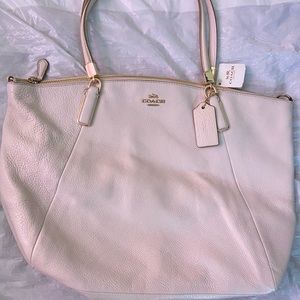 Coach Creme Crossbody or Hand bag
